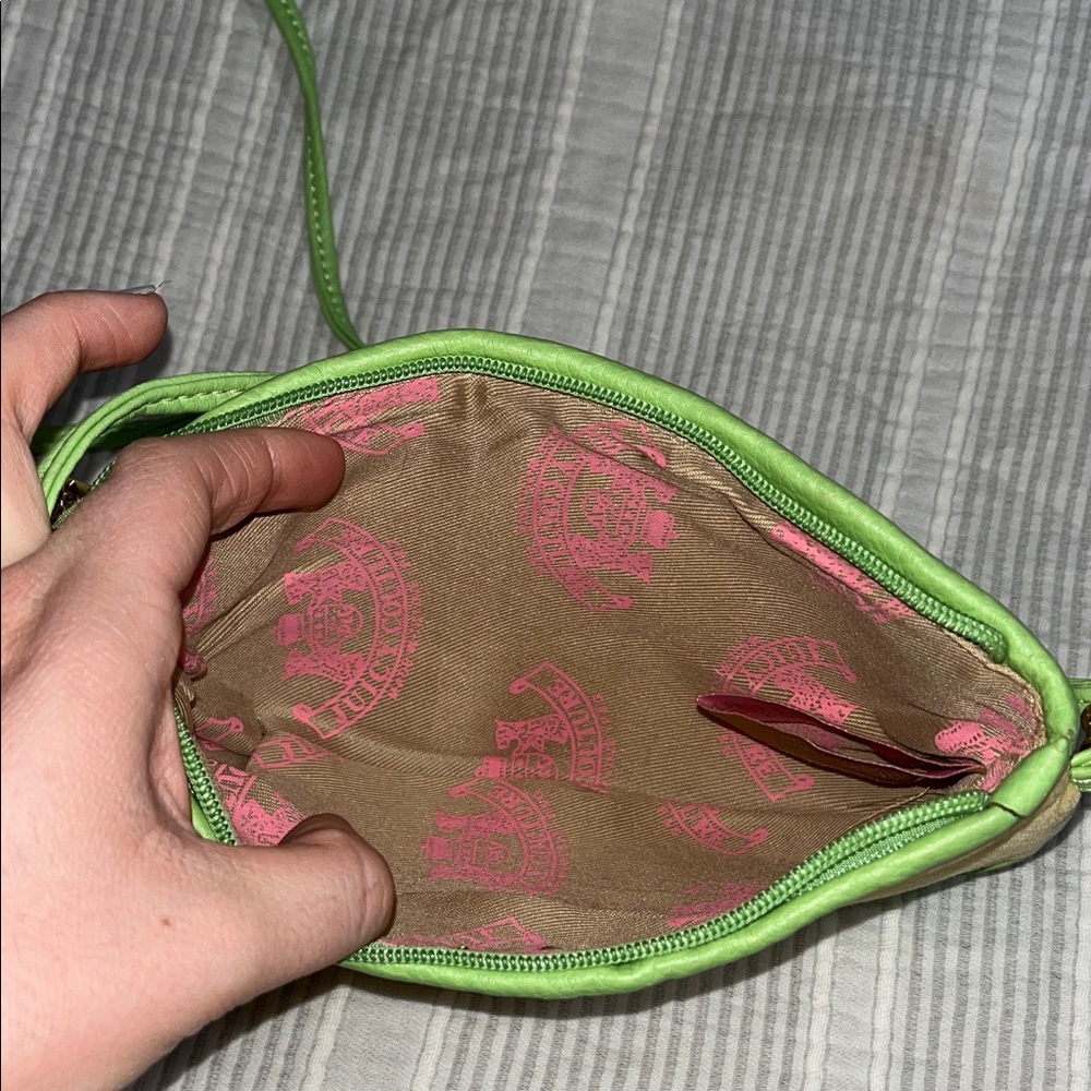Y2K Vintage Juicy Couture Yellow and Green Clutch - Picture 4 of 8